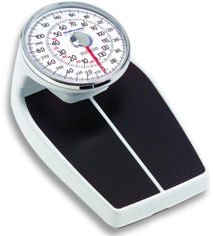 HB160KLEA - Professional Home Care Mechanical Floor Scale 400 lb Capacity (Raised Dial)
