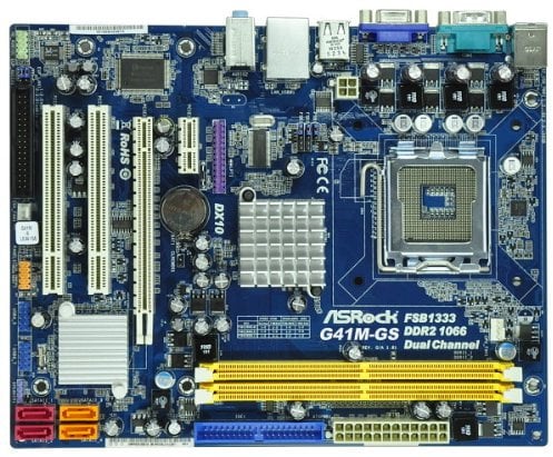 ASRock 775 G41M-GS/M/ASR Motherboard Intel Socket S/V/L M-ATX 1333FSB