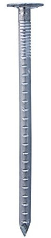 TIMCO Aluminium Clout Nails - 65 x 3.35-0.25kg Bag - Silver