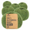 HANSA-FARM | 100% Baby Alpakawolle in 50+ Farben (kratzfrei) - 300g Set (6 x 50g) - weiche Alpaka Wolle zum Stricken & Häkeln in 6 Garnstärken by Hansa-Farm - Mittelgrün Heather (Grün)