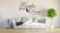 INDIGOS UG - Wandtattoo Wohnzimmer - Wandaufkleber Carpe Diem - Genieße den Tag - 90x57cm anthrazit E933 - Aufkleber Kinderzimmer Schlafzimmer Küche Badezimmer Büro Dekoration