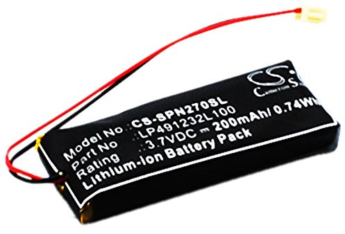 CS-SPN270SL Akkus 200mAh Kompatibel mit [Sony] PSP-N270, PSP-N270G Ersetzt LP491232L100