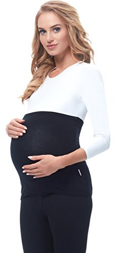 Be Mammy Damen Bauchband 169 (Schwarz, 44/46)