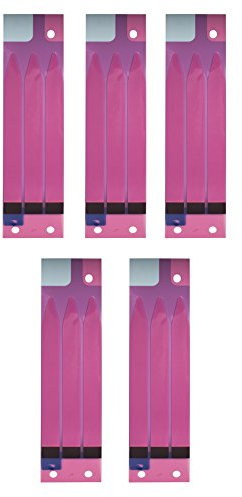 5 adhésifs pour batterie - En bandes - Pour iPhone.