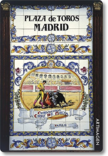 Artimagen Magnet Kreuz von Malta Madrid, 55 x 80 mm.