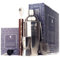 Rusty Barrel Kit Cocktail Manhattan avec Grand Shaker Cocktail en Inox de Style Manhattan, Pilon, Passoire, Verre Doseur Alcool, Verseur, Cuillère et Livre de Recettes – Dans une Boîte Cadeau Luxueuse