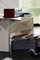 Nachtkonsole BE-0280, Nachtschrank, Nachtkommode, Fichte Massiv, Weiß lasiert