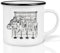 Ligarti® Keramiktasse [Design by H. Ligeti] Design Mug & handveredelter Becher I Spülmaschinengeeignete Tasse, Kaffeetasse, Teetasse, Cup (Tierbar)