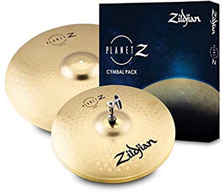 Zildjian ZP1418 Planet Z Series - Juego de Platillos Fundamental - 14H and 18C,Nuevo Modelo