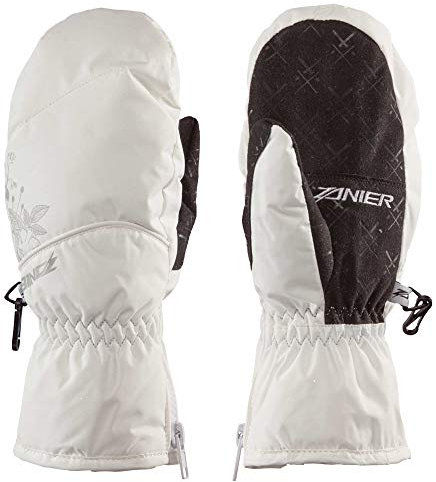Zanier W Mils.ZX Weiß, Damen Primaloft Fausthandschuh, Größe S - Farbe Weiß