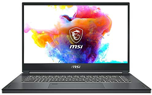 MSI Creator 15 A10SGS-040 15.6 4K Ultra HD VR-Ready Gaming Notebook Computer, Intel Core i7-10875H 2.3GHz, 32GB RAM, 2TB SSD, NVIDIA GeForce RTX 2080 SUPER Max-Q 8GB, Windows 10 Pro