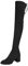 Minetom Donna Stivali Moda Sexy Casual Elegante Invernali con Tacco Alti sopra Il Ginocchio Tacchi Alti Inverno Boots C Nero 40 EU