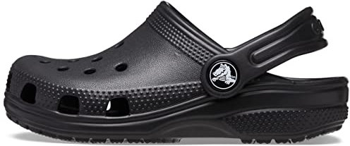 Crocs Unisex Kids Classic Clog T Clog, Black, 10 UK Child