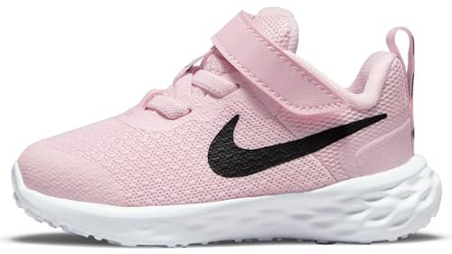Nike Jungen Unisex Kinder Revolution 6 Nn (TDV) Gymnastikschuh, Pink Foam Black, 17 EU