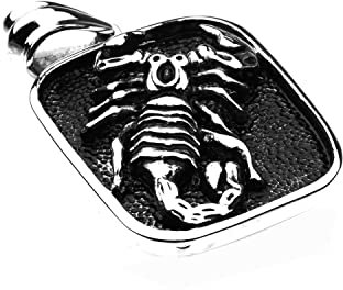 Generisch Herren Edelstahl Anhänger aus 316L Skorpion Sternzeichen