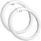 CLAR - Tubo Fluorescente Circular Cocina, Lámpara Fluorescente Redonda, 32W (Pack 2)