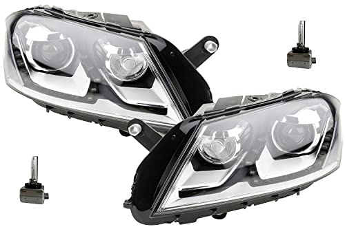 Johns, Scheinwerfer Xenon passend für VW Passat 2010-2014 Leuchtmittel Set Links Rechts