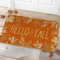 KORVITA Hello Fall Welcome Door Mat Thanksgiving Day Floor Mat Autumn Indoor Outdoor Entrance Mat Bathroom Non-Slip Greeting Party Decorations 17 X 29 Inches