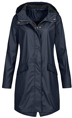 Coupe Vent Imperméable Femme - Veste de Pluie Running et Randonnée - Veste Déperlante Waterproof