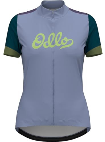 ODLO Fahrradtrikot Damen Essential Vintage I Radtrikot Kurzarm I Fahrradshirt