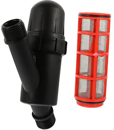 HAKIDZEL Irrigation Filter Mesh Strainer Gardening Drip Tool Hydroponics y Filter Irrigation Water Filter Strainer Mesh Screen Filter Gardening Tools Stainless Steel Mesh Plastic Sprayer