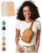 Vantamo Crossbody Bag Damen mit RFID-Schutz & Extra Sicher Anti-Diebstahl-Clip, Stilvolle Handtasche für den Alltag oder die Reise, Hochwertigem Material Anti Diebstahl Umhängetasche
