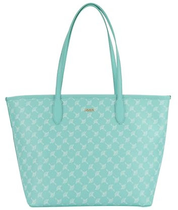 Joop! - Lara cortina diletta Shopper für Damen in Türkis, Maße 32x29x17 cm