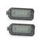 Car Rear License Plate Lamps For Jaguar XF X250 XJ X351 Auto Rear Number Plate Lamps Replacement 1 Pair Error White LED License Plate Light Plate Light