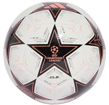 Adidas UEFA Champions League Club Ball IX4063, Unisex Footballs, White, 4 EU