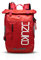 TQVLNMCR Rucksack for 15,6 Zoll Laptops, Bergsteiger-Tagesrucksack, Schulranzen, Herren und Damen, Polyester, Camouflage, L, Freizeitrucksack(Red a)
