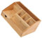 Schreibtisch Organisator aus Holz mit Schub Lade Stiftebox Schreibtischablage Büro Organisation Stiftehalter Ablage aus Bambus für Schreibtisch Home Office