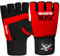 BEAST RAGE MMA guanti da boxe karate medi, per uomini e donne, Punch Bag Taekwondo Half Finger Kickboxing Sparring Martial Arts Boxing Training Gloves (rosso, L)