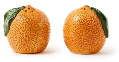 Biba Orange Salt and Pepper Shaker Set