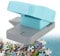 Puzzle Maker Machine Cutter, Clean Cut Labor Saving Level Handle Jigsaw Puzzle Making Machine with 10 Adhesive Foams for Decorating Scrapbooking and Craft Projects
