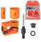 Complete Door Lock Installation Solution with Carbon Steel Cutters and Adjustable Guide for Wooden Doors