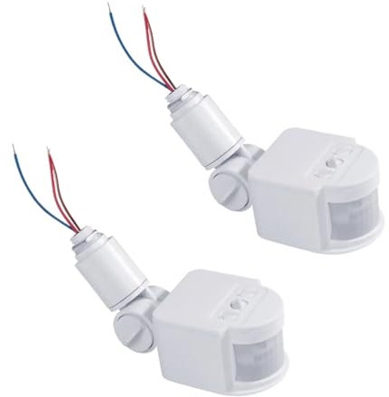 2Pcs Occupancy Sensor Switch Motion Sensor AC110V-240V Light Lamp Switch Occupancy Vacancy Light Lamp