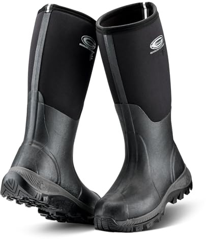 Grubs Bearline 8.5 Sport Black Insulated Waterproof Boots