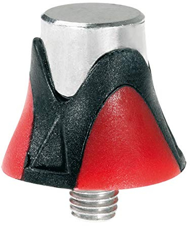 uhlsport 2D ALU/Nylon-Dübel, Erwachsene, Unisex, rot, 13/16 mm