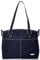 hauck City Bag, Navy Blue - Baby Wickeltasche mit Wickelunterlage, XXL Wickel Organizer für Unterwegs mit Außen- und Innentaschen für Windeln & Zubehör, Wasserabweisend & Leicht Abwischbar