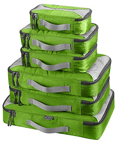 G4Free 3 Stück / 6 Stück / 7 Stück Packing Cubes Organizer für Koffer Gepäck Reise-Set