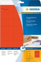 Herma Etiketten A4 rot 70x37 mm Papier matt 480 St.