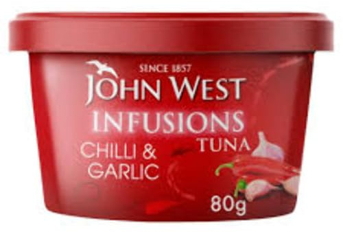 John West Tuna Infusions Chilli & Garlic 80g