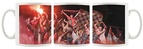 Ultras Mainz als Bedruckte Kaffeetasse/Teetasse aus Keramik, 300ml, weiß