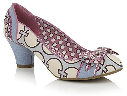 Ruby Shoo Damen Hayley Ballerinas Schuhe Blau 37 EU