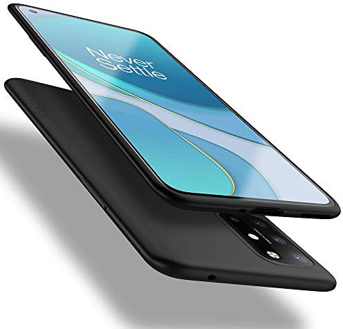 X-level OnePlus 8T Hülle, [Guardian Serie] Soft Flex TPU Case Ultradünn Handyhülle Silikon Bumper Cover Schutz Tasche Schale Schutzhülle für OnePlus 8T - Schwarz