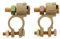 Restagraf Jeu de Cosses de Batterie, Double Serrage, 35mm2, Lot de 2, Gris