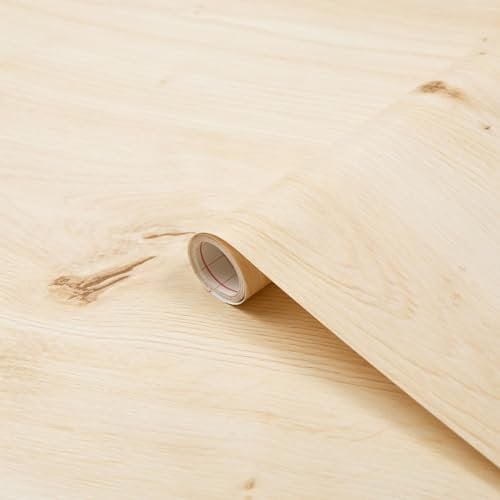 d-c-fix Möbel-Klebefolie Scandinavian Oak Holz-Optik 45 cm x 2 m - Möbelfolie selbstklebend Deko-Folie Küchen-Schrank Fensterbank Küchenfronten Schrankfolie Tisch Holzfolie Eiche hell hellbraun