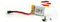 Original 150mAh 3.7V LiPo-Akku für u.a. RC Hubschrauber WL-Toys V955, Ersatzakku für RC Flugzeuge, Hubschrauber, Quadcopter Drohne u. v. a. RC Modelle