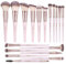 Make up Pinsel 18 Pcs Professionelles Make up Pinsel Set Lidschatten Rouge Make up Pinsel Reise Kabuki Gesichtspuder Augen Schminkpinsel Set