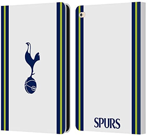 Head Case Designs Offizielle Tottenham Hotspur F.C. Zuhause 2022/23 Ausweis-Set Leder-Wallet-Hülle Kompatibel mit Apple iPad Air 2 (2014)